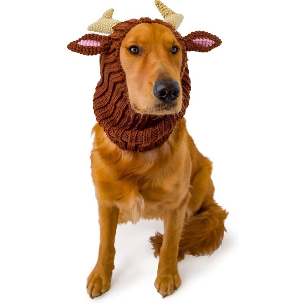 New Adorable Snoods in Panda and Reindeer. Ear protectors for feeding. Medium - Picture 4 of 5